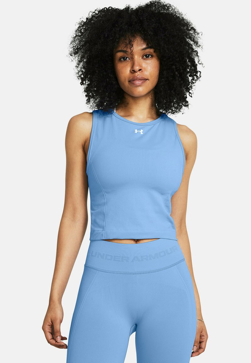 Under Armour SLEEVELESS VANISH SEAMLESS - Top - horizon blue