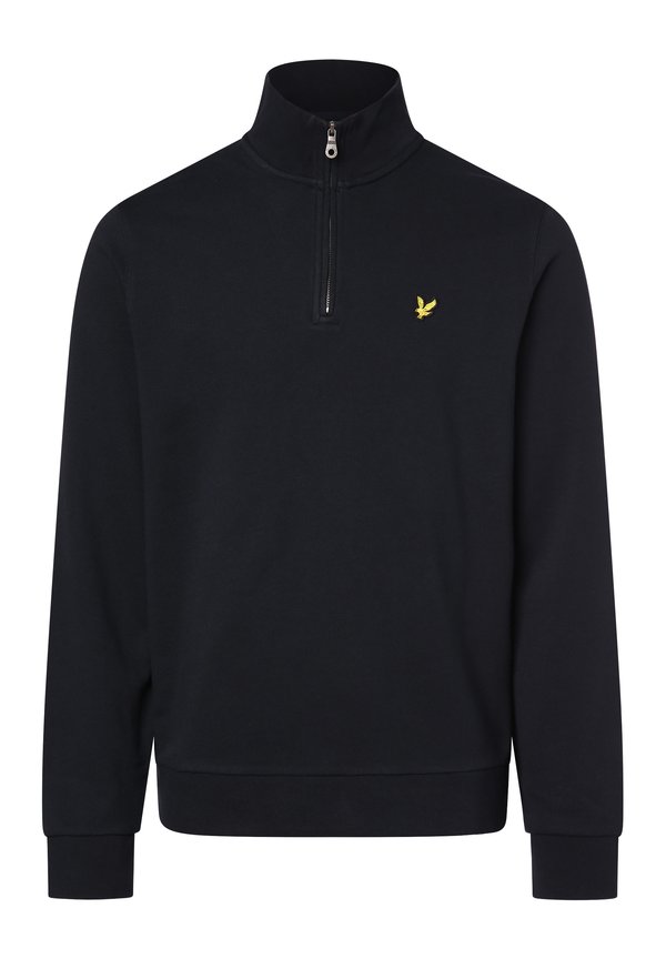 LOOPBACK QUARTER ZIP - Sweatshirt - marine