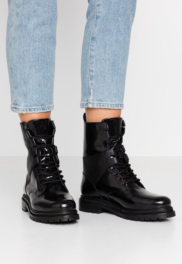 BLAIR - Bottines à lacets - black