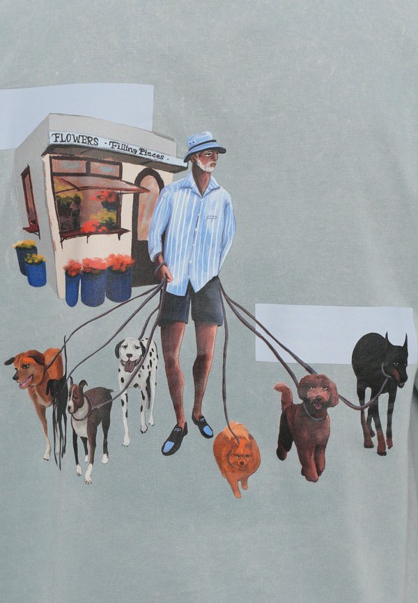 DOG WALKER - Print T-shirt - arona4