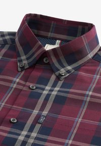 Next EASY OXFORD - Cămașă - burgundy red tartan