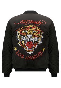 Ed Hardy TIGER-ROAR  - Bomber bunda - black