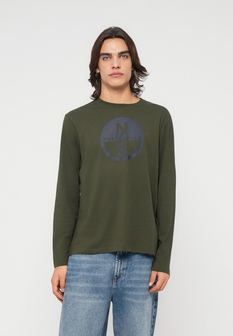 North Sails Longsleeve olijfgroen