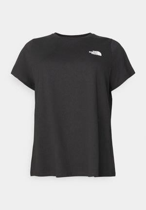 SIMPLE DOME TEE - Jednoduché tričko - black