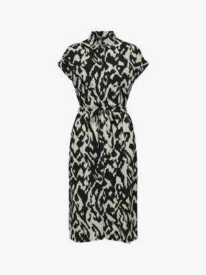 ONLY ONLHANNOVER SHIRT DRESS - Shirt dress - birch black graphic