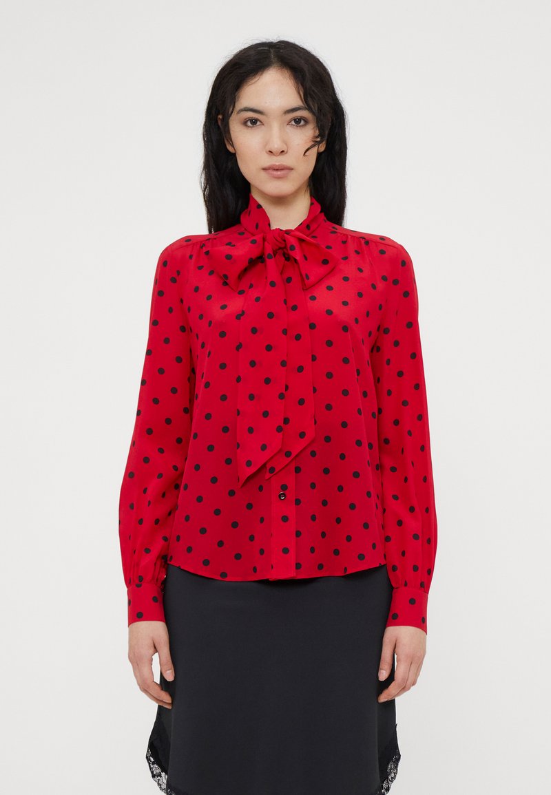 MOSCHINO - Bluse - red, Forstør