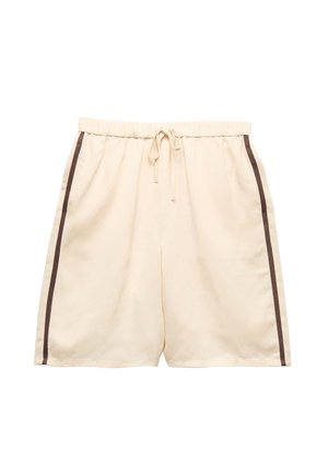 Marks & Spencer, SIDE STRIPE LONGLINE - Pantalon de survêtement - ecru
