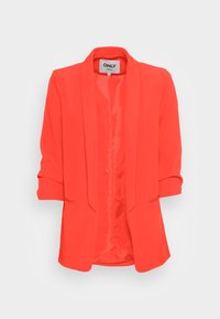 Não selecionado, fiery red