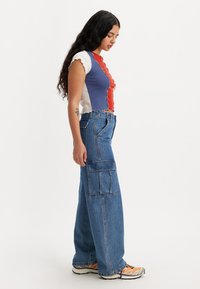 Levi's® '94 BAGGY - Hlačami s stranskimi žepi - i'm never wrong stone