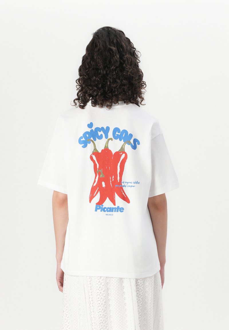 JJXX - JXMILLOW LOOSE - T-Shirt print - brigh white, Vergrößern