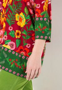 Ulla Popken Langarmshirt - wine red