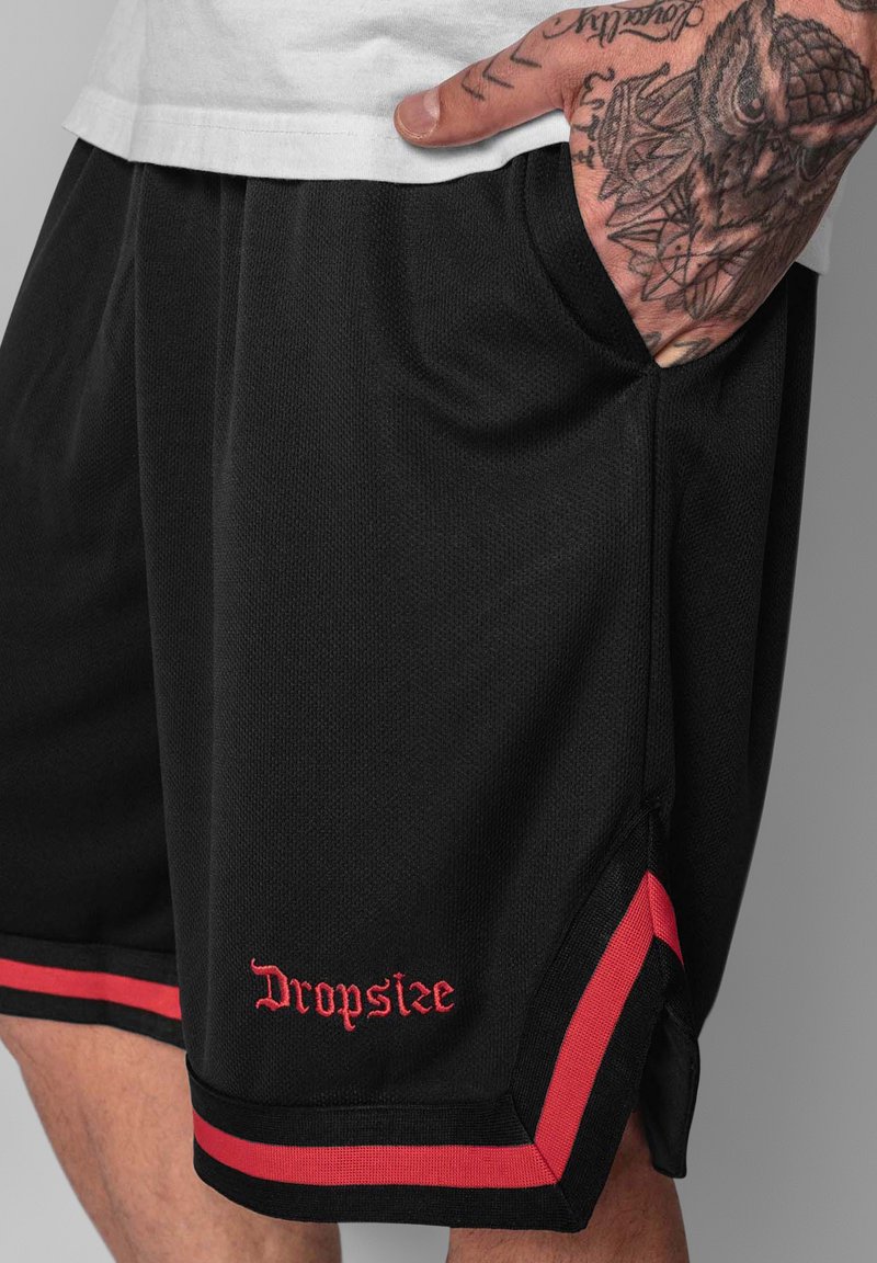 Dropsize LOGO - Tracksuit bottoms - black