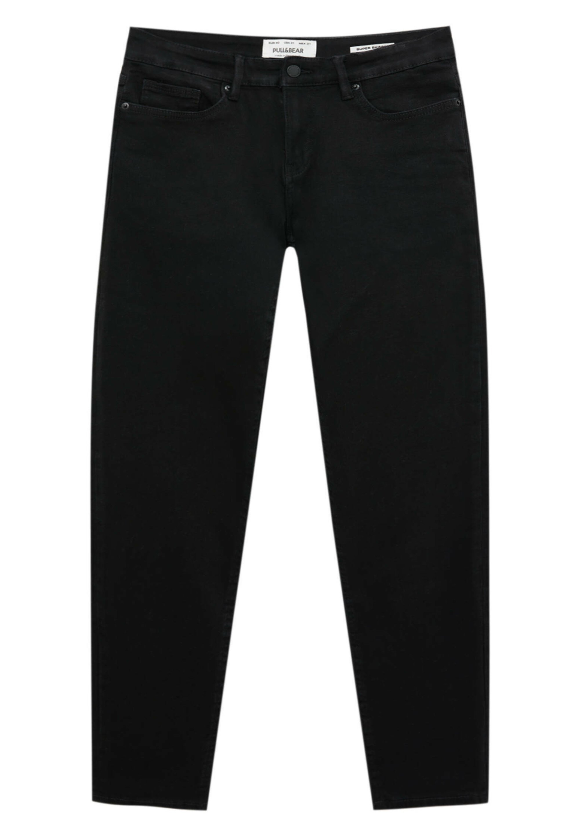 PULL\u0026BEAR Slim fit jeans - black 