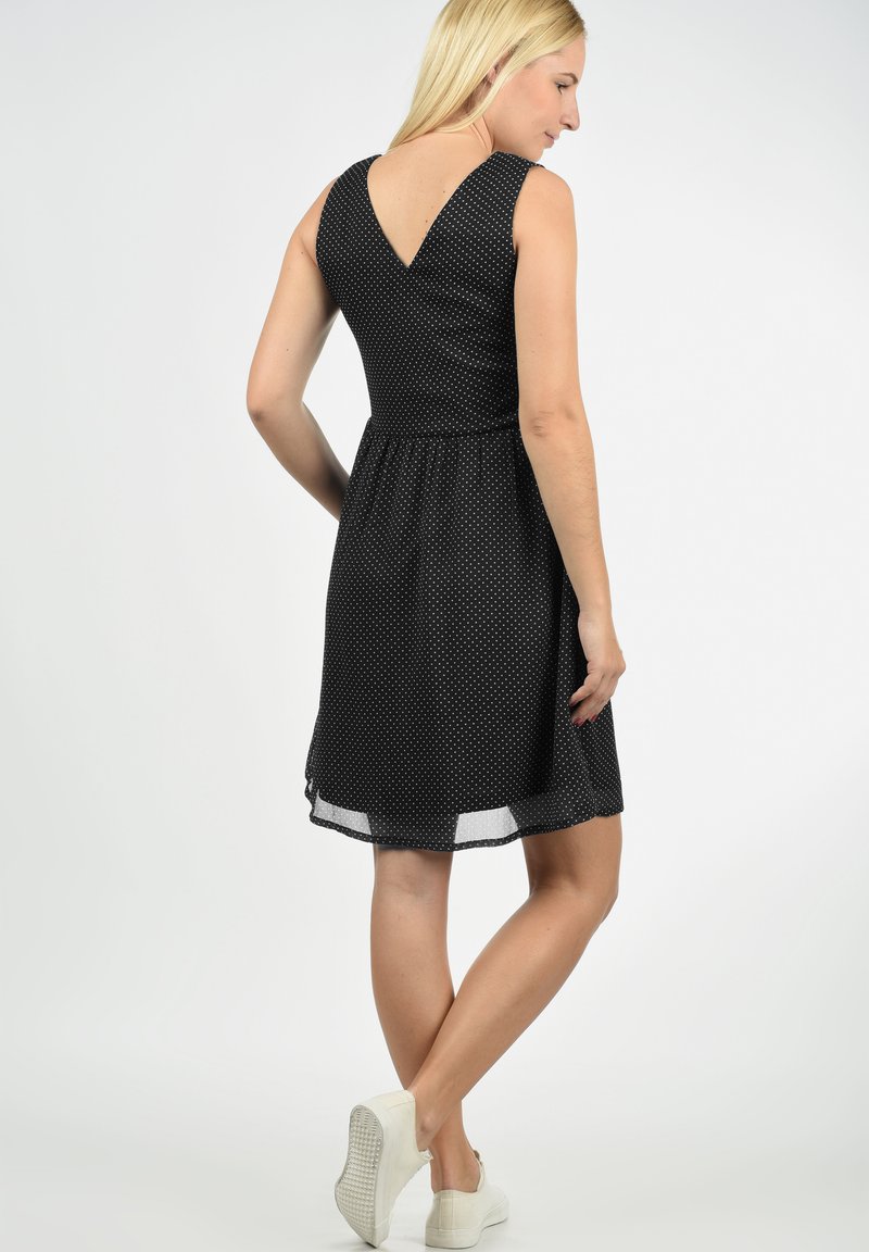 Damen Freizeitkleider | Blendshe CHARLY Freizeitkleid black dot/schwarz meliert - MJ00419 Damen Freizeitkleider | Blendshe CHARLY Freizeitkleid black dot/schwarz meliert - MJ00419