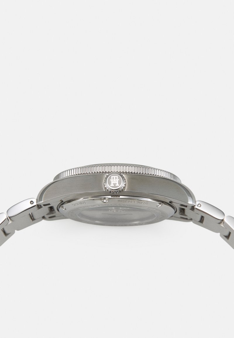 Tommy Hilfiger Uhr - silver-coloured/blue/silberfarben - Zalando.de