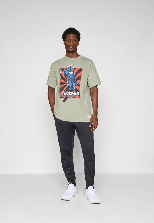 TEE FITNESS - Print T-shirt - light army2