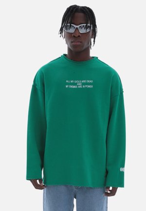 Sweatshirt - grün