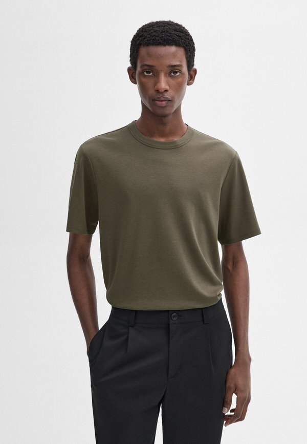 SHORT SLEEVE  - Basic T-shirt - khaki