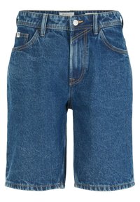 TOM TAILOR DENIM LOOSE FIT - Jeansshorts - clean mid stone blue denim