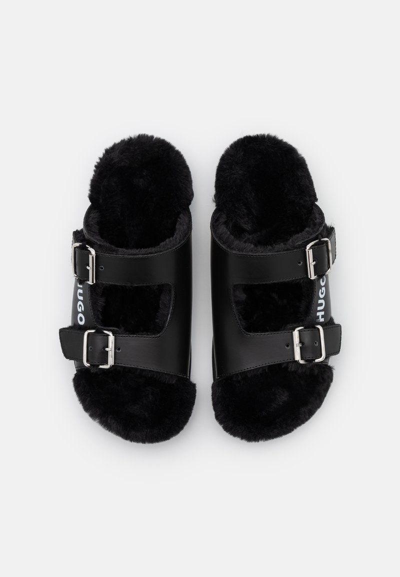 Damen Sneaker | HUGO JUMBLE BUCKLES Pantolette flach black/schwarz - XG76134 Damen Sneaker | HUGO JUMBLE BUCKLES Pantolette flach black/schwarz - XG76134