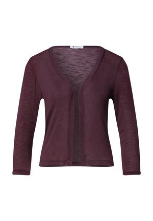 Street One, 3/4-ARM JACKE IN OFFENER PASSFORM - Gilet - rustic rouge