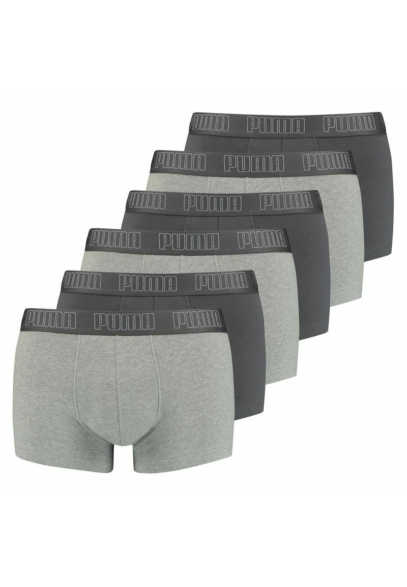Herren Unterhosen | Puma 6 PACK Panties dark grey melange/dunkelgrau-meliert - DS19172 Herren Unterhosen | Puma 6 PACK Panties dark grey melange/dunkelgrau-meliert - DS19172