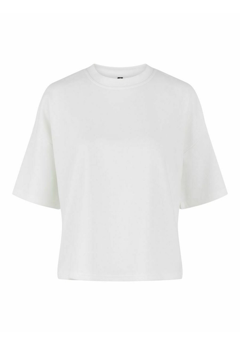Pieces PCCHILLI SUMMER LOOSE - T-shirt - bas - bright white