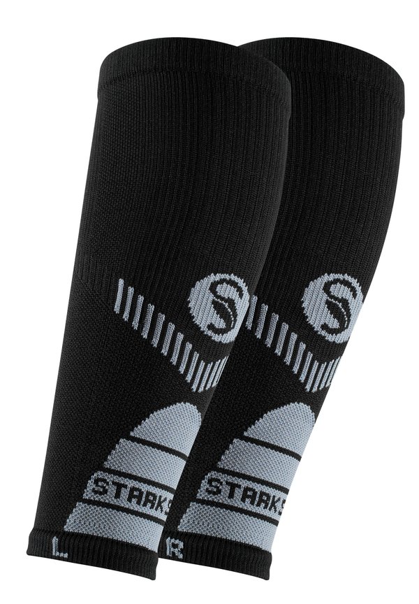 2 PAAR WADENBANDAGEN MIT KOMPRESSION - Stulpen - schwarz