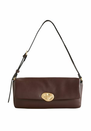 Next, ELONGATED SHOULDER BAG . - Handbag - chocolate brown