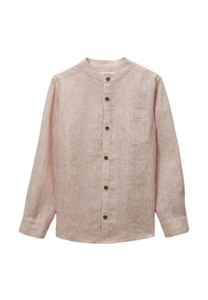 COL MAO RAYÉE - Chemise - resine