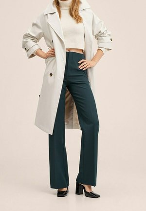 Mango, Pantalon classique - dark green