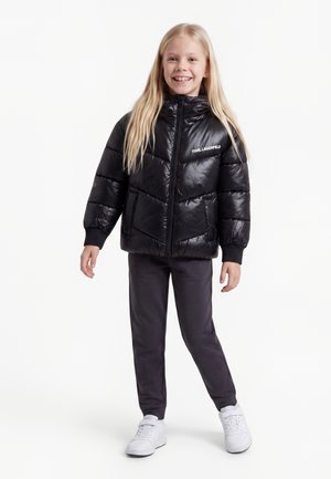 KARL LAGERFELD KIDS PUFFER JACKET - Χειμωνιάτικο μπουφάν - black