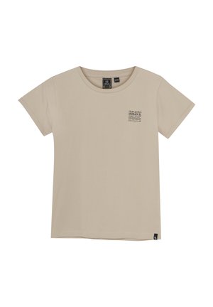 T-shirt print - sandshell