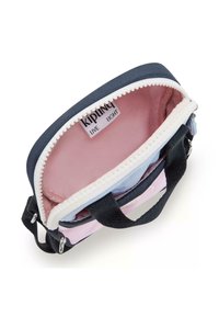 Kipling LEVY K.VAL - Borsa a tracolla - light pink blue block