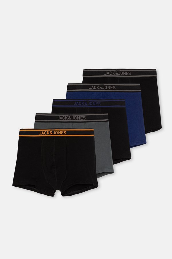 JACMARC SOLID TRUNKS 5 PACK  - Panties