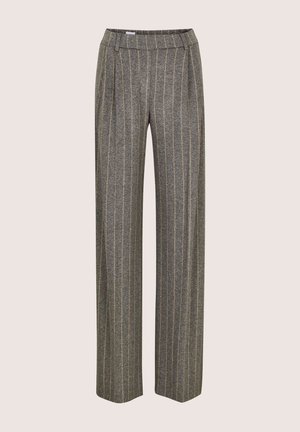 MADELEINE, MADELEINE HOSE BUNDFALTENHOSE MIT NADELSTREIFEN - Pantalon classique - stone gray   berber