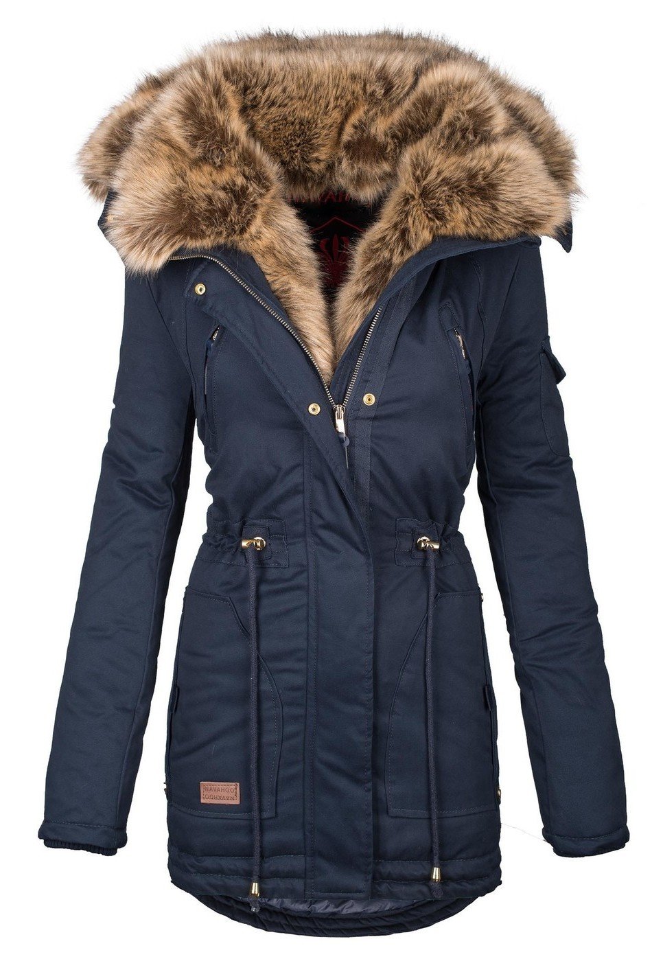 Navahoo Mantel Navahoo Winter Coat Navy/dark Blue Zalando