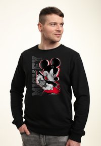 Disney MICKEY MOUSE GAMER - Sudadera - black