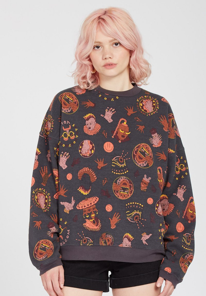 CONNECTED MINDS CREW Sweatshirt black/noir ZALANDO.FR