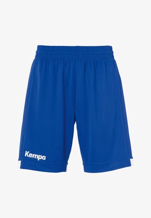 PLAYER LONG - Tracksuit bottoms - royal weiß