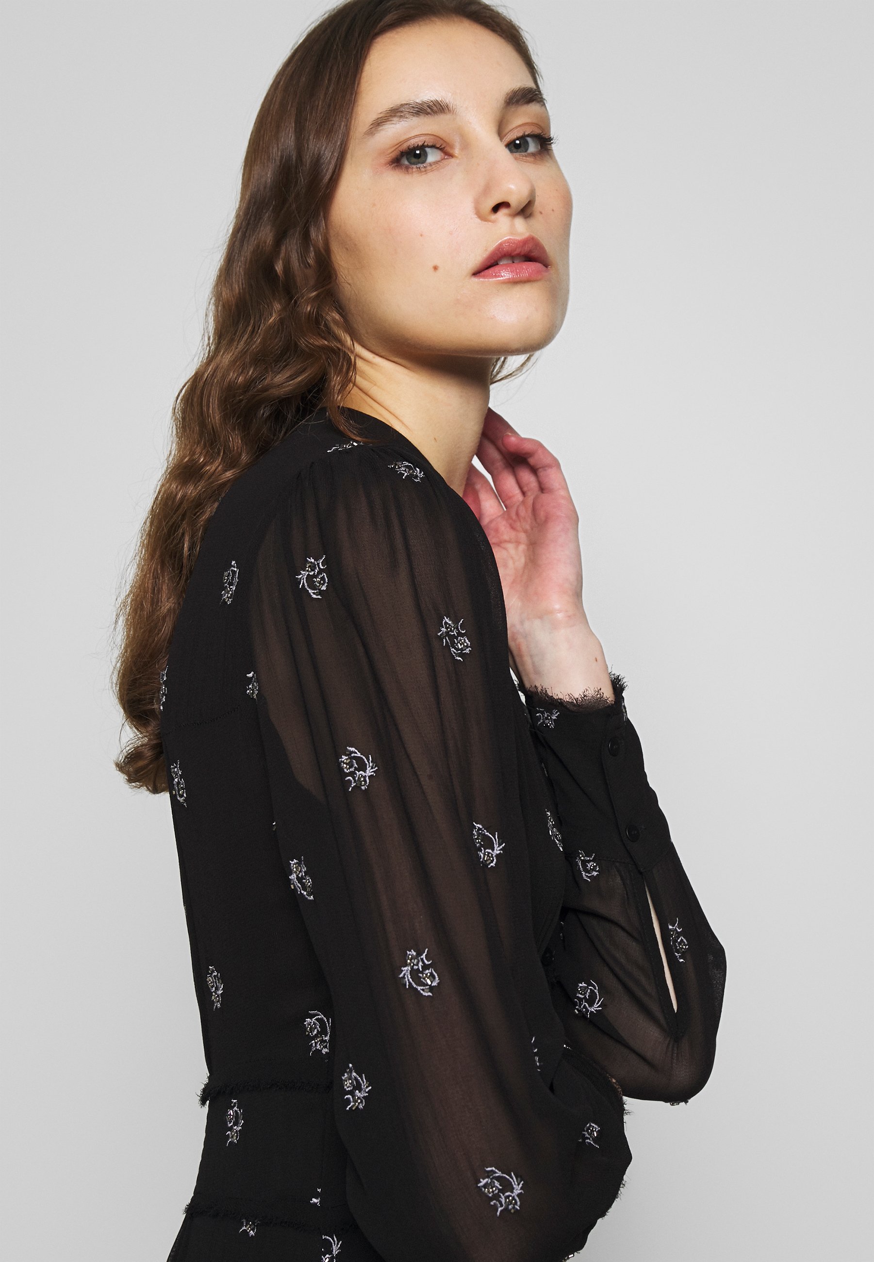 AllSaints LIZA CYLA DRESS Kjole black Zalando.no AllSaints LIZA CYLA DRESS Kjole black Zalando.no