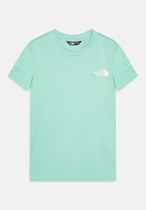 The North Face SIMPLE DOME TEE UNISEX - Basic T-shirt - bright foam