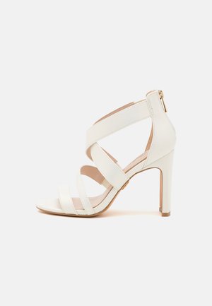 High Heel Sandalette - pearl white