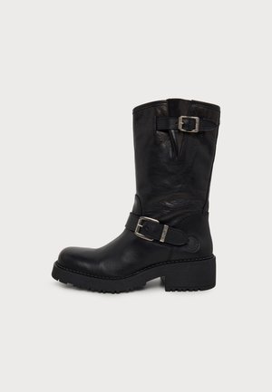 Replay, DOUBLE - Bottines de cowboy / motard - black