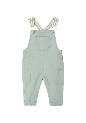 Vertbaudet, VERTBAUDET BABY LATZHOSE JUNGEN - Dungarees - salbeigrün