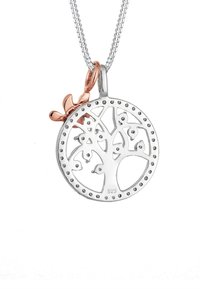 Elli SPARKLING TREE OF LIFE - MIT KRISTALLEN VON SWAROVSKI® - Halskæder - silberfarben