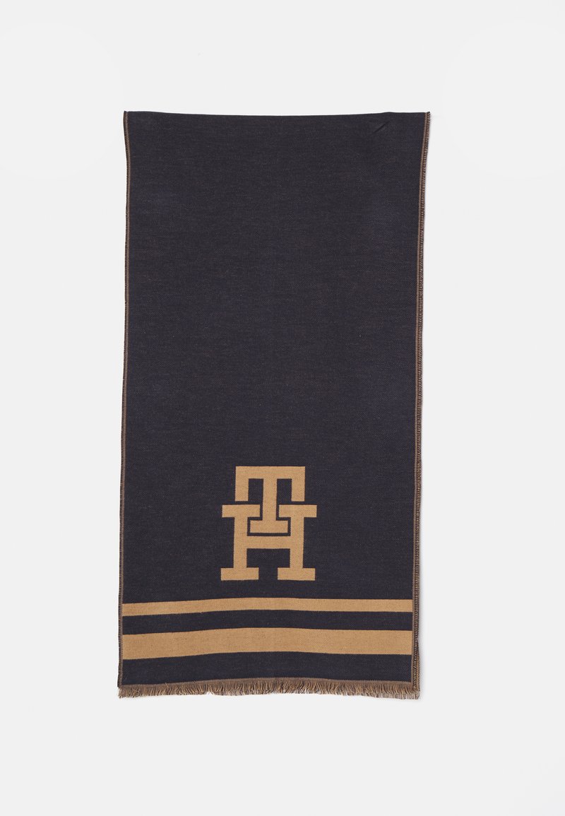 Tommy Hilfiger - MONOGRAM BRUSHED SCARF - Scarf - space blue, Enlarge