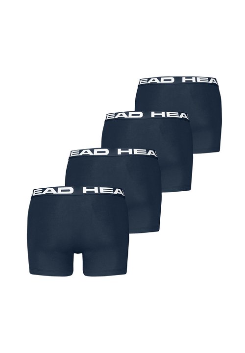 HEAD Boxershorts voor heren, 4P, blauw/oranje, S