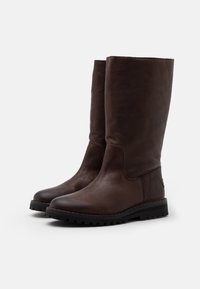 Shabbies Amsterdam Stövel - dark brown