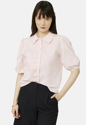 MANCHES COURTES - Chemisier - rose pâle